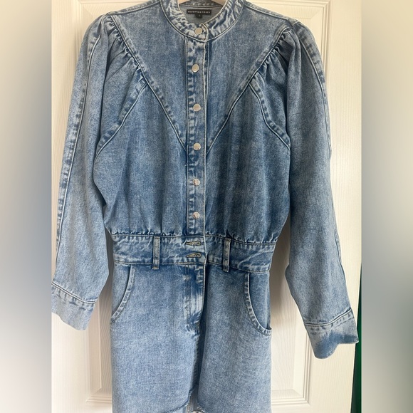 Noughts & Kisses Jean Dress - Picture 3 of 5